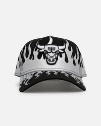 New Era Chicago Bulls 'Metallic Flames' 9FORTY A-Frame Snapback Black/Silver