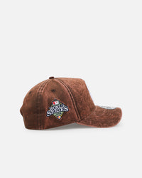 New Era Philadelphia Phillies 'Washed Walnut' 9FORTY A-Frame Snapback Walnut