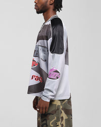 Loiter Cyber Hockey Jersey Grey/Black