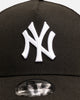 New Era New York Yankees 9FORTY A-Frame Trucker Snapback Black