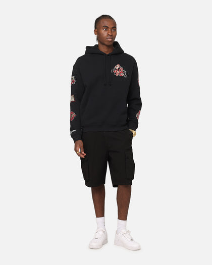 Mitchell & Ness LA Lakers First Team Gold Hoodie Faded Black