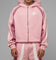 Loiter Hybrid Tek Zip Hoodie Pink