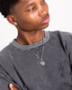 NXS Burning Heart Necklace White Gold