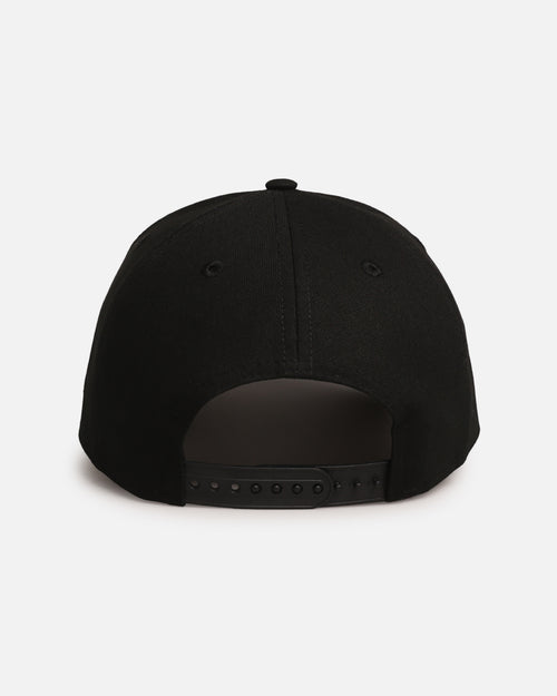 New Era Los Angeles Lakers 'Canvas Leather' 9FORTY A-Frame Snapback Black