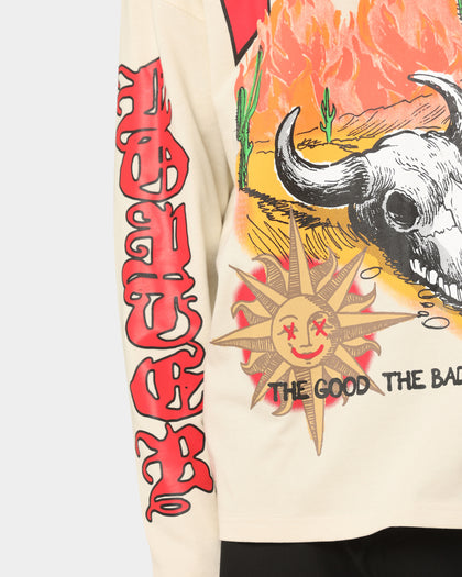 Loiter Rodeo Long Sleeve T-Shirt Sand