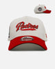 New Era San Diego Padres 'Strawberry' 9FORTY A-Frame Snapback Chrome/Red