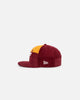 New Era Chicago Bulls 'Maroon Patchwork Corduroy' 59FIFTY Fitted Maroon/Yellow