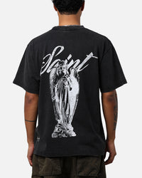 Saint Morta Guardian T-Shirt Vintage Black