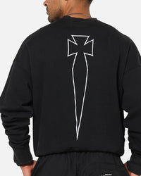 Saint Morta Athltc Crewneck Black