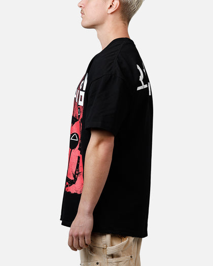 Goat Crew X Squid Game Masked Men T-Shirt Black