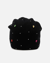 MNML Gemmed Beanie Black