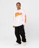 Rae Sremmurd Rae Flames Long Sleeve T-Shirt White