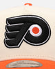 New Era Philadelphia Flyers 'Team Color Visor' 9FORTY A-Frame Snapback Chrome/Official Team Color