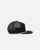 American Needle Wyatt Trucker Snapback Black