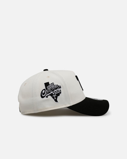 New Era Texas Rangers 'Chrome Black' 9FORTY A-Frame Snapback Chrome/Black