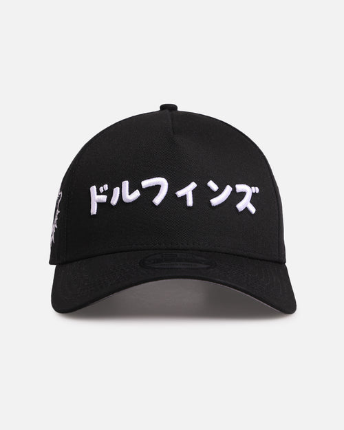 New Era Miami Dolphins 'Ohtani & Kanji' 9FORTY A-Frame Snapback Black/White