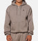 Jordan Jumpman Brooklyn Oversized Fleece Hoodie Olive Grey/Black