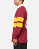 Bleacher Athletic Brisbane Broncos NRL Legacy Rugby Polo Shirt Maroon