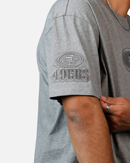 Pro Standard San Francisco 49ers Reverse French Terry T-Shirt Grey