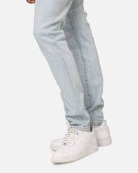 Saint Morta Tapered Denim Jeans Light Blue Denim