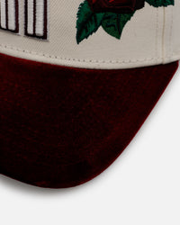 New Era Mexico National Baseball Team 'Velvet Roses' 9FORTY A-Frame Snapback Chrome