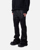 MNML Super Stacked Denim Jeans Washed Black