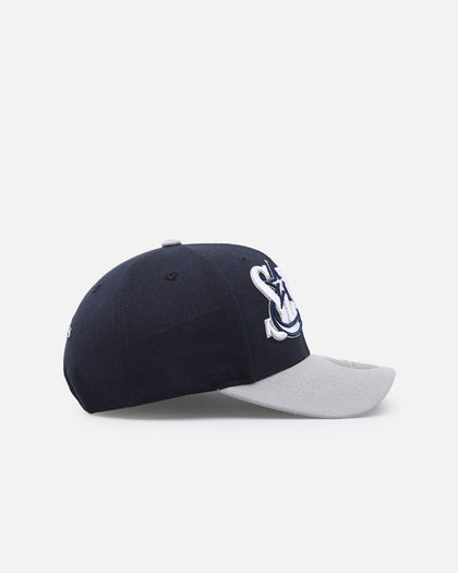 Mitchell & Ness Philadelphia 76ers 'College Twist' Pro Crown Snapback Blue/Grey