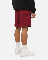 Bleacher Athletic Brisbane Broncos NRL Adult Basketball Shorts Maroon