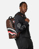 Sprayground Peeking Character Check Backpack Multi