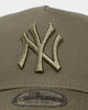 New Era New York Yankees 'Tonal Olive' 9FORTY A-Frame Snapback Olive