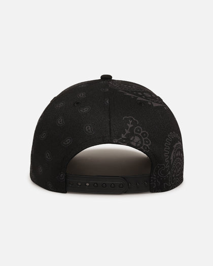 New Era New York Yankees 'Tonal Paisley' 9FORTY A-Frame Snapback Black