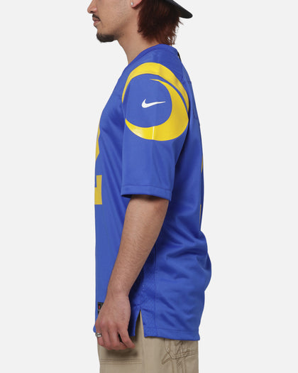 Nike Los Angeles Rams Puka Nacua #12 Home Game NFL Jersey Official Team Colours