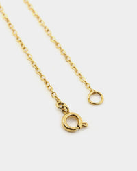 Raising Hell Customisable Cable Necklace Gold