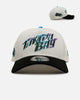 New Era Tampa Bay Rays 'Chrome Metallic Wordmark' 9FORTY A-Frame Snapback Chrome