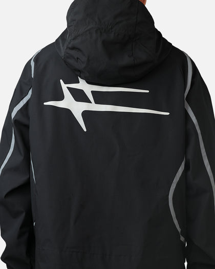 Loiter Hybrid Tek Windbreaker Black