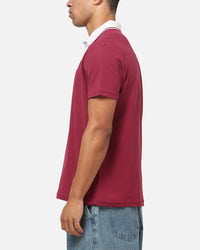 Bleacher Athletic Manly Warringah Sea Eagles NRL Adult Golf Polo T-Shirt Maroon
