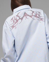 Loiter Cyber Cross Button Up Shirt