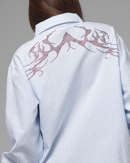 Loiter Cyber Cross Button Up Shirt