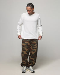 American Thrift Long Sleeve Thermal T-Shirt Off White