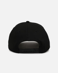 New Era Brisbane Lions 'Triple Black' 9FORTY A-Frame Snapback Black