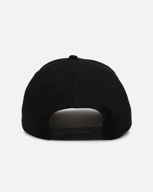 New Era Brisbane Lions 'Triple Black' 9FORTY A-Frame Snapback Black