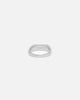 Saint Morta Iced Stars Signet Ring White Gold