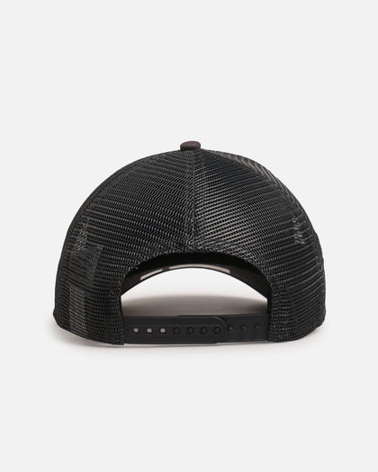 New Era Los Angeles Dodgers 'Washed Fray' 9FORTY A-Frame Trucker Snapback Washed Grey