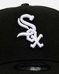 New Era Chicago White Sox 'Black And White' 9FORTY A-Frame Snapback Black/White