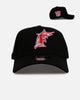 New Era Florida Marlins 'Black And Pink' 9FORTY A-Frame Snapback Black/Pink