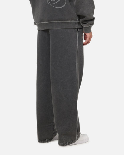 Mitchell & Ness Las Vegas Raiders Star Script Relaxed Track Pants Washed Black