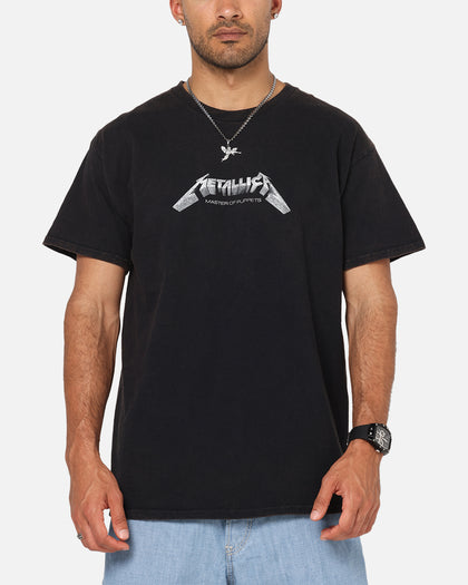 Metallica Master Of Puppets T-Shirt Black Wash