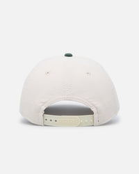 New Era Atlanta Braves 'Heritage Golf' Pre-Curved Golfer Snapback Chrome White