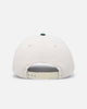 New Era Atlanta Braves 'Heritage Golf' Pre-Curved Golfer Snapback Chrome White