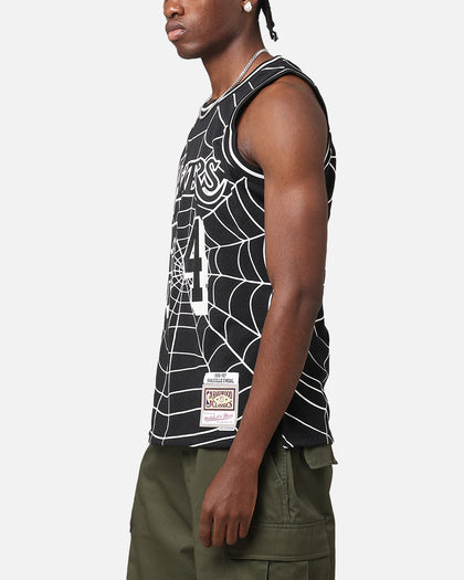 Mitchell & Ness Los Angeles Lakers Shaquille O'Neal 'Glow Web' Jersey Black